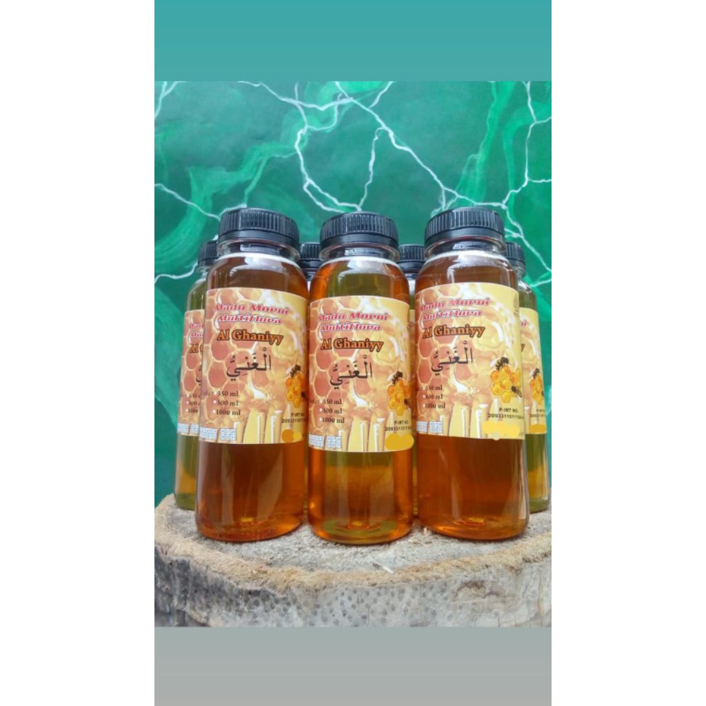 

MADU MURNI ASLI MULTIFLORA 350 gr / 250 ml