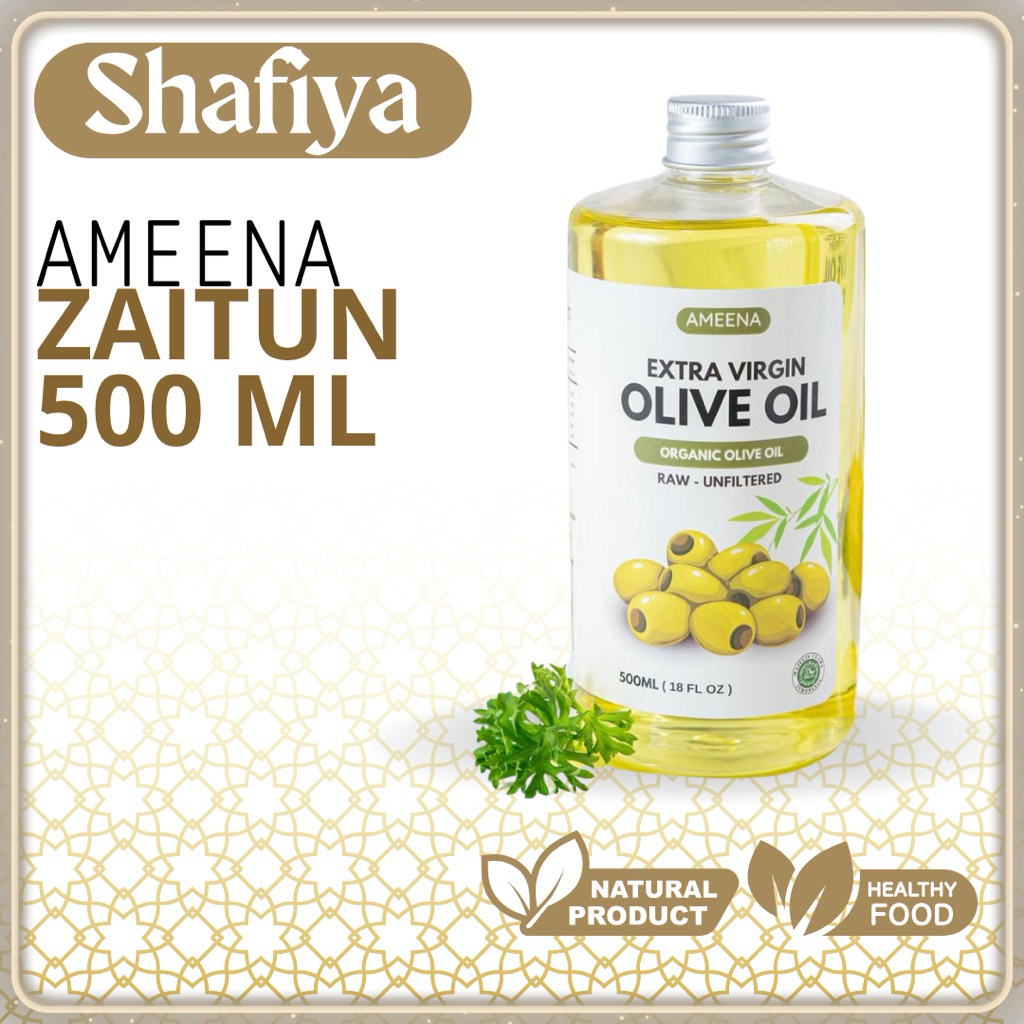 

[ BIG ] Extra Virgin Olive Oil 500ml - Minyak Zaitun Murni