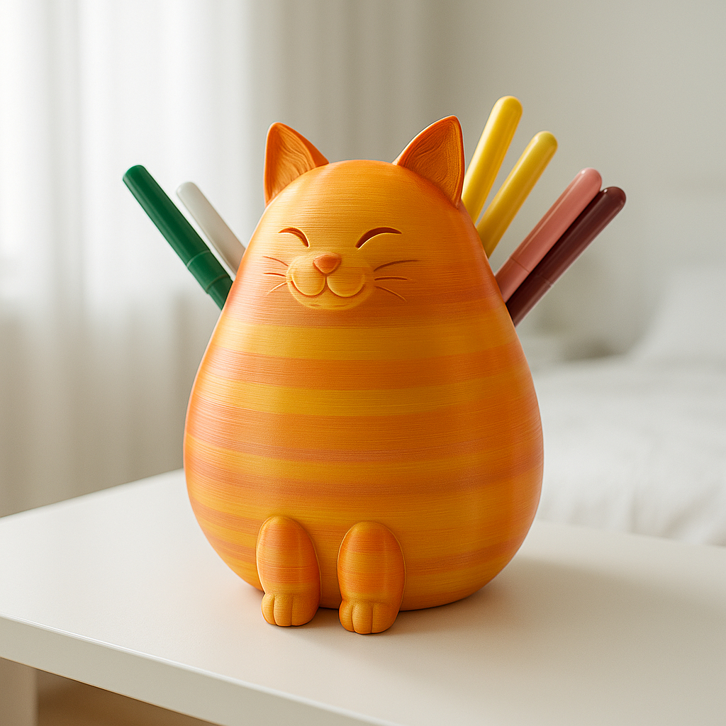 

Cat Pen Holder Tempat Pensil bentuk Kucing