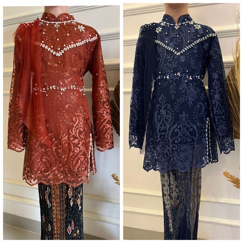Setelan Kebaya Anak Modern Set Kebaya INARA anak free Slendang Kebaya Wisuda anak SD