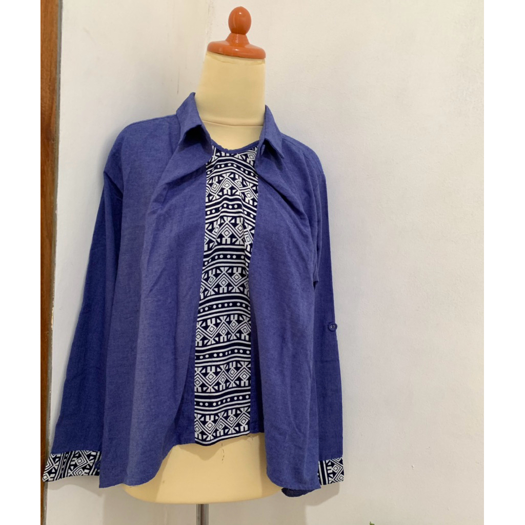 preloved batik kantor / preloved batik wanita / preloved baju batik / preloved batik wanita