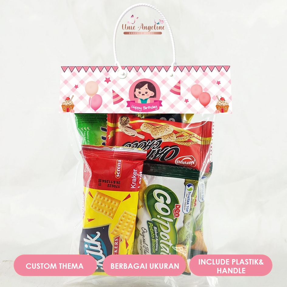 

Tag label snack birthday Tag snack ulangtahun