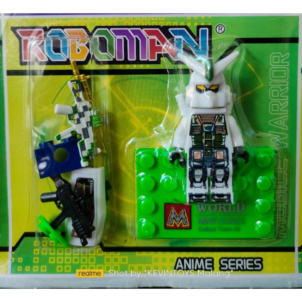 MC 584 Mainan Anak Brick bongkar pasang bentuk Robot Gundam / Mainan Roboman Mobile Warrior Anime Se