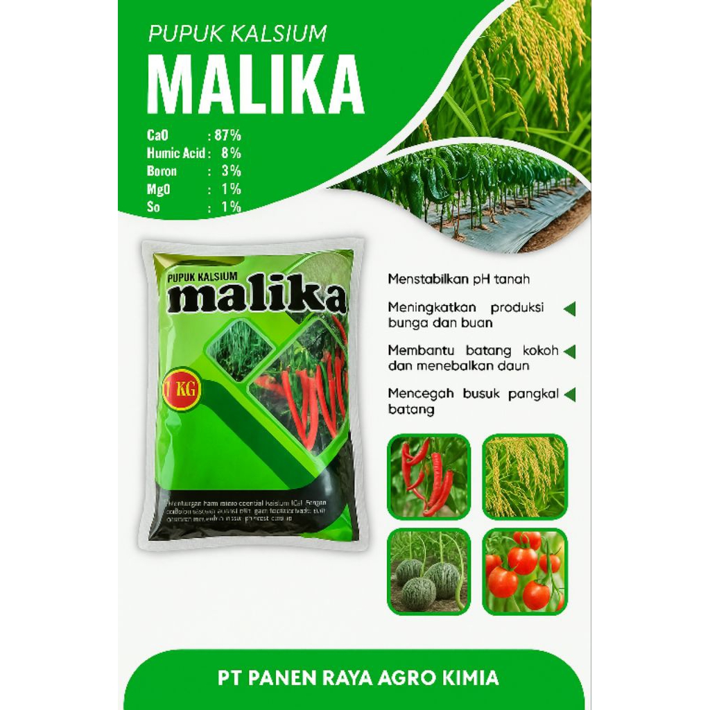 pupuk calsium malika + humic acid & boron