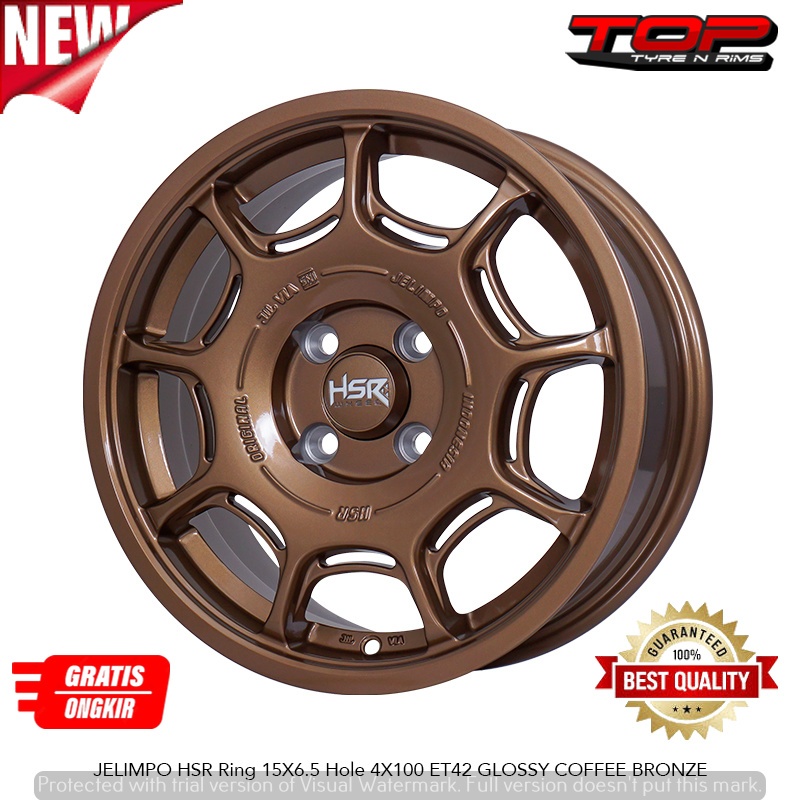 VELG MODEL RALLY RING15 UNTUK MOBIL BRIO SIGRA VIOS KARIMUN JAZZ AGYA HSR JELIMPO RING15 HOLE 4X100