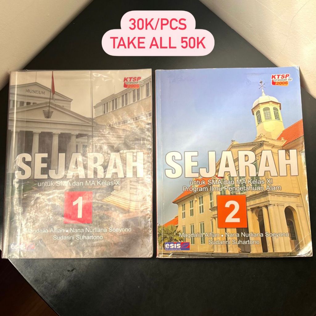 Buku Sejarah untuk SMA & MA Kelas X & XI oleh Magdalia Alfian, Nana Nurliana Soeyono, & Sudarini Suh