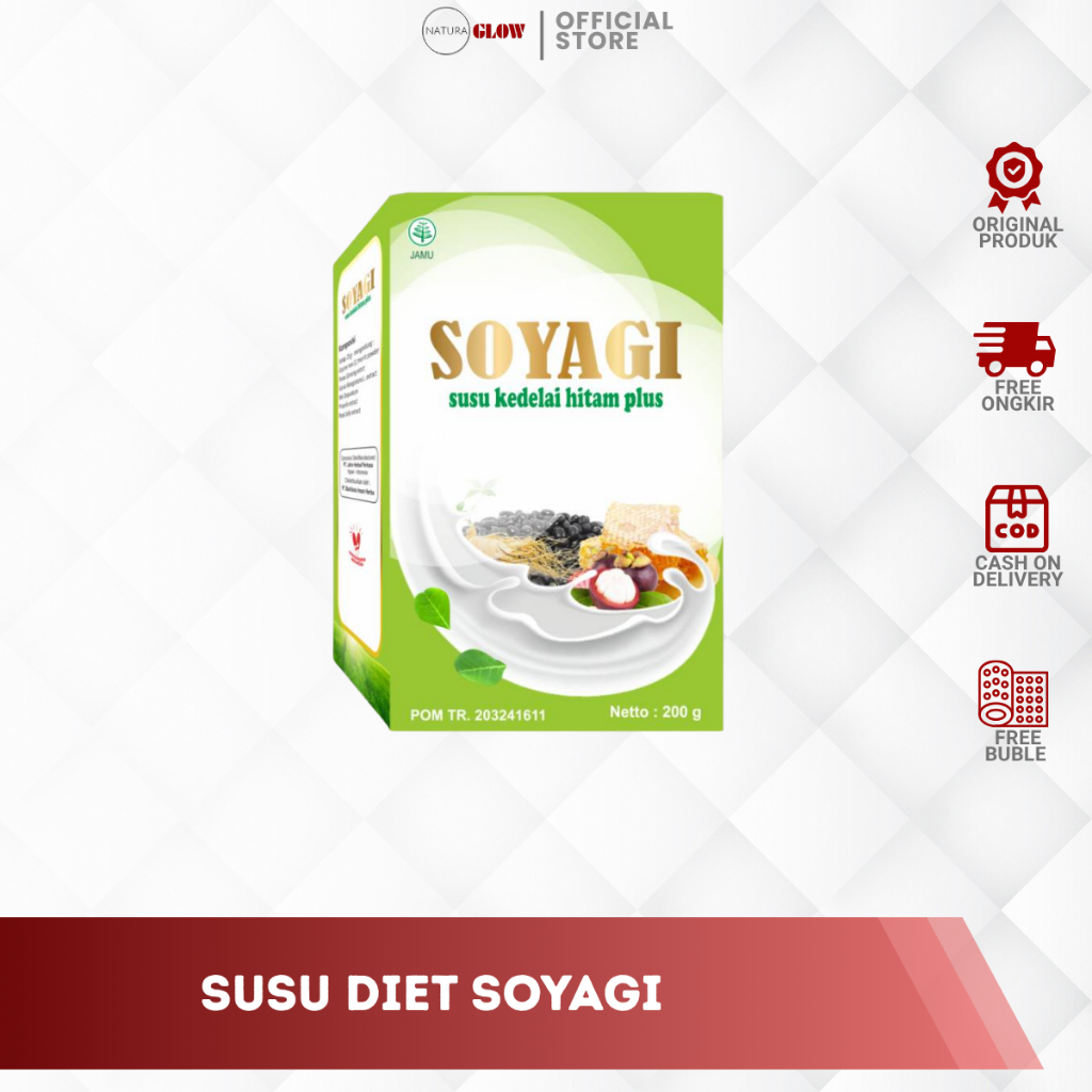 

SUSU SOYAGI – susu kedelai bubuk soyagi | susu diet | cocok untuk dewasa & anak | rendah kalori | original dari Bariklana 100% | bantu turunkan berat badan secara alami