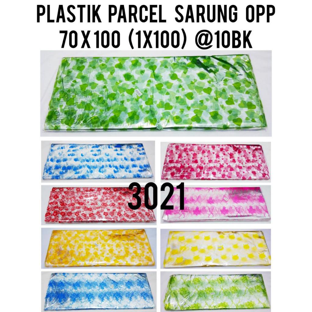 

PLASTIK PARCEL SARUNG OPP BENING ISI 10 LEMBAR - 70X100 - 35X50 - 50X70