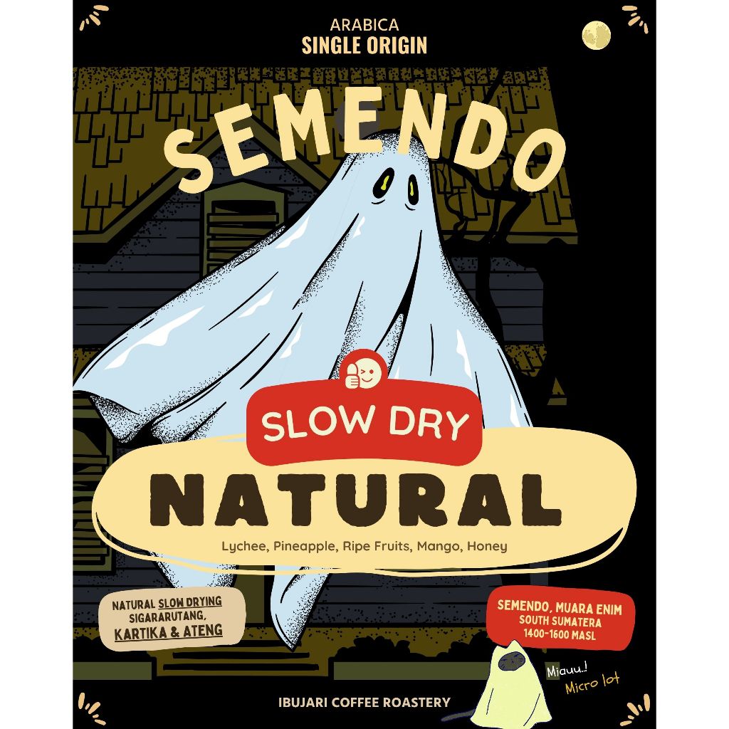 

Semendo Natural Slow Drying Biji Kopi Arabika Single Origin Coffee Beans Arabica Roastery