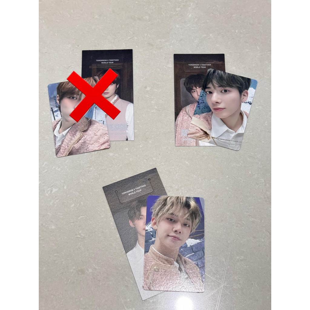 TXT act lovesick digicode dvd photocard