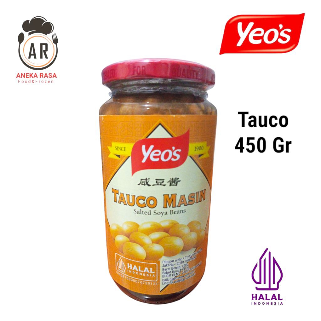 

YEO'S Tauco Besar 450 Gr ED 07-04-2027 Import Malaysia / Yeos Tauco Salted Soya Bean Import Malaysia / Yeos Tauco Kacang Kedelai