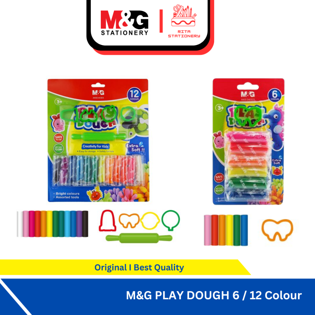 

M&G Play Dough Mainan Anak Clay Termasuk Alat / Cetakan