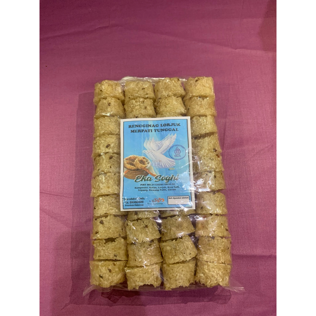 

Rengginang cap Eka Soghi isi 40 pcs ukuran kecil