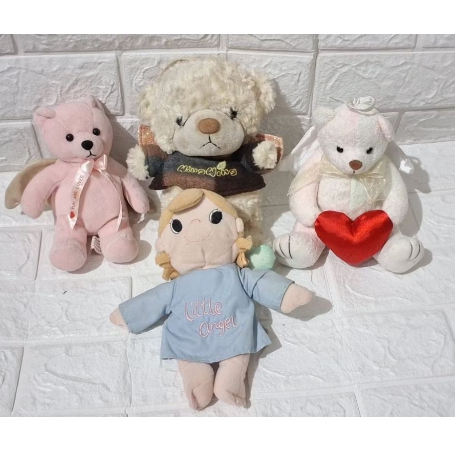 boneka sayap bersayap malaikat tedi teddy bear beruang macan singa maskot hsbc