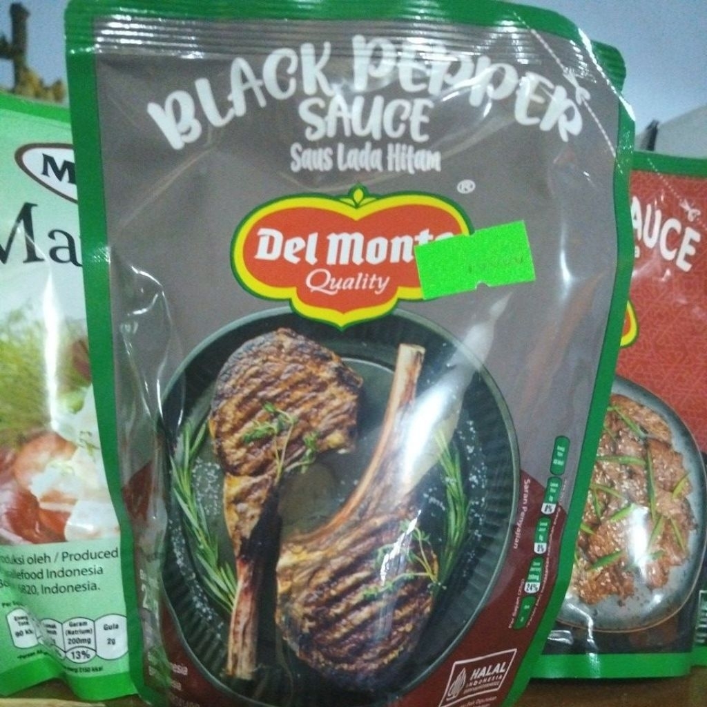 

Del Monte black paper sauce