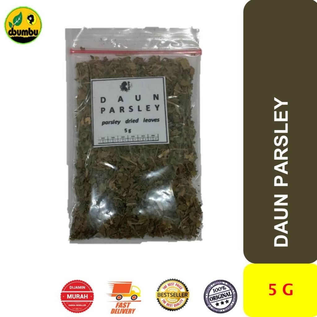 

Daun Parsley Kering kemasan Sachet 5 gram