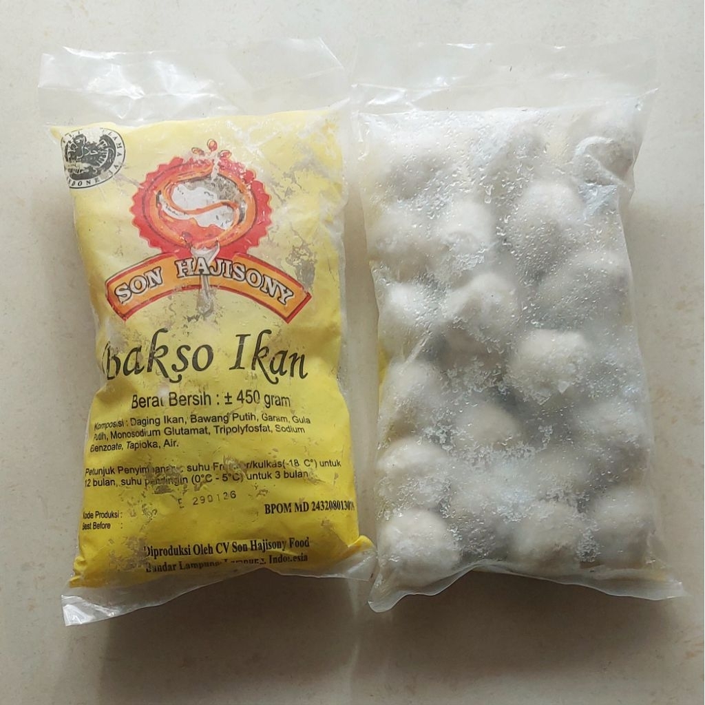 

BAKSO IKAN ASLI SON HAJISONY LAMPUNG
