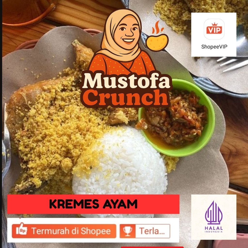 

KREMES AYAM KALDU GURIH 1KG