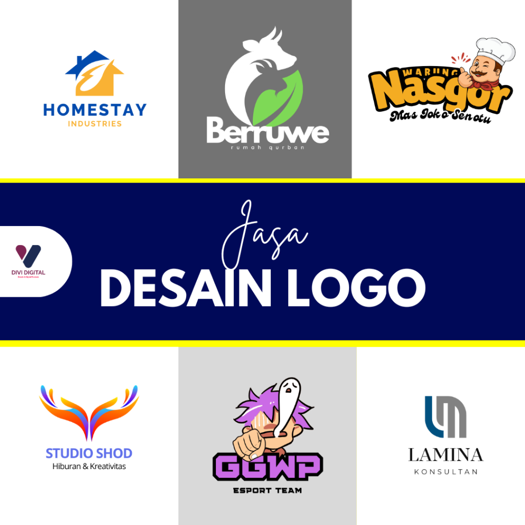 JASA DESAIN LOGO USAHA TOKO CV PERESUHAAN PROFESIONAL