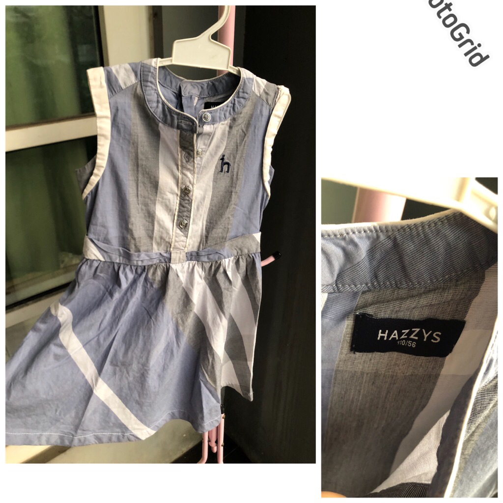 dress anak katun 4y hazzys