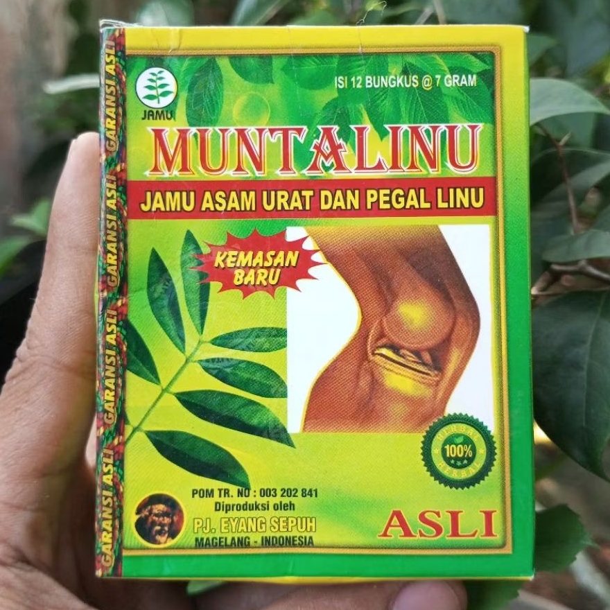 

MUNTALINU HERBAL ASAM URAT DAN PEGAL LINU
