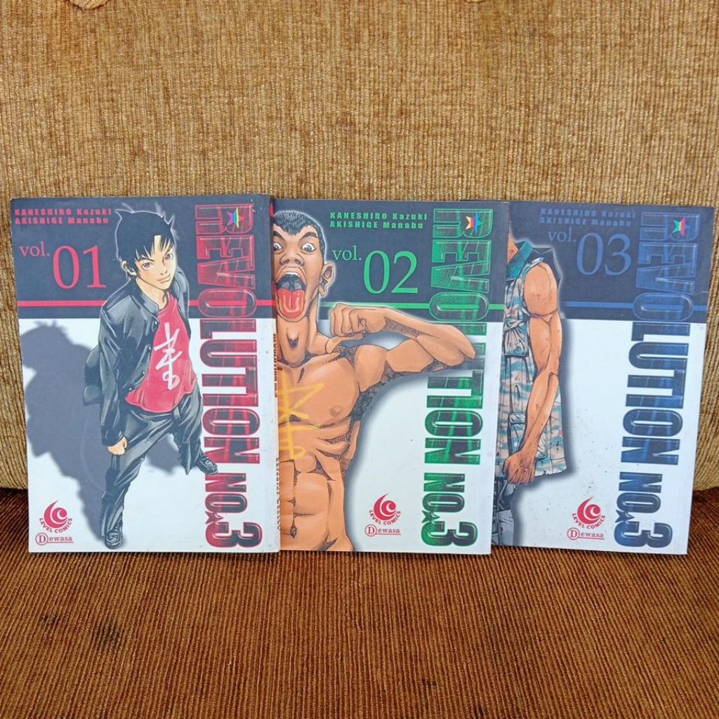 Komik Revolution no.3 vol.01,02,03
