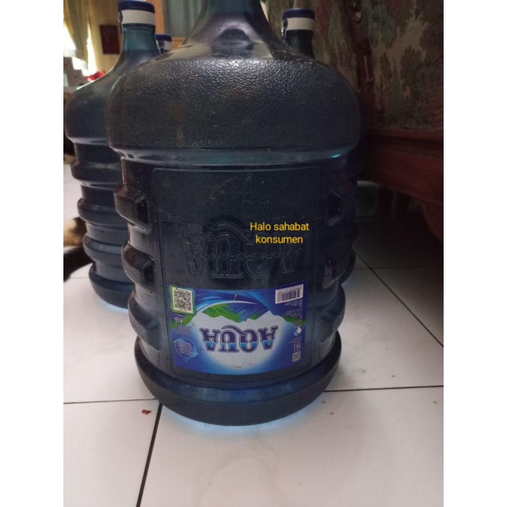 AIR GALON MERK AQUA ISI 19 LITER (GALON + AIR)