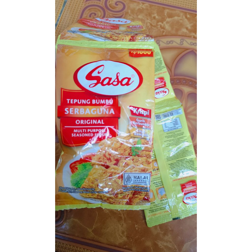 

TEPUNG SERBAGUNA SASA 32g 1 Renceng isi 10