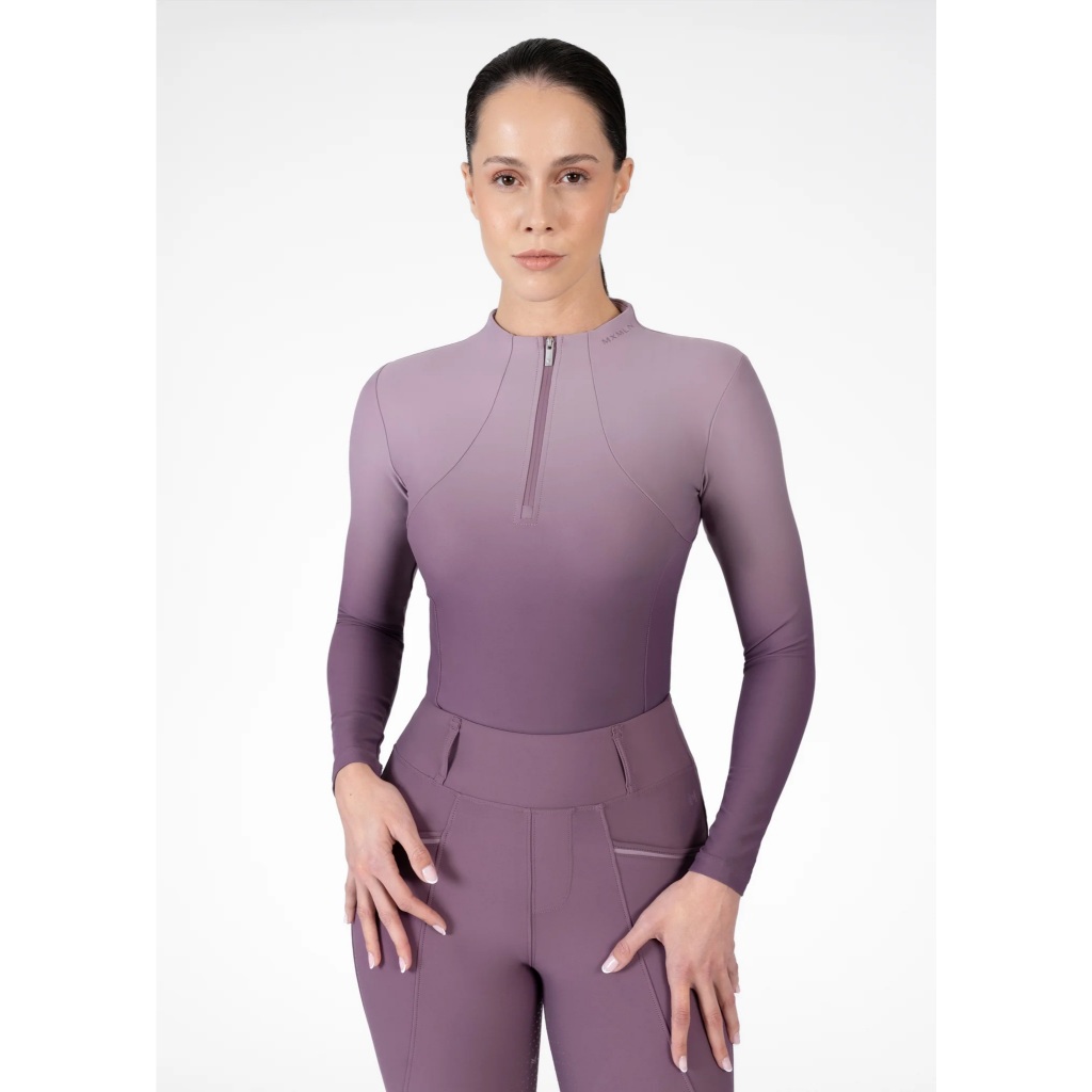 Baju Base Layer Berkuda Maximilian Ombre Long Sleeve Base Layer Equestrian