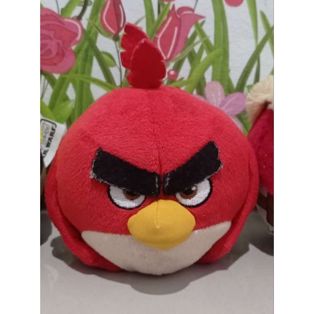 Angry Birds 5" RED Bird Plush stuffed animal