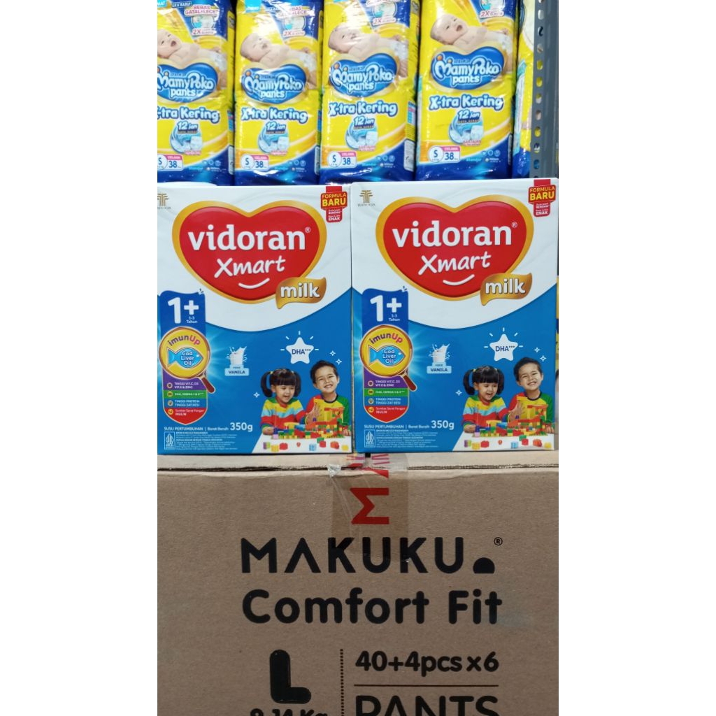 

Vidoran XSmart Milk usia 1+ Rasa Vanila netto 350gram