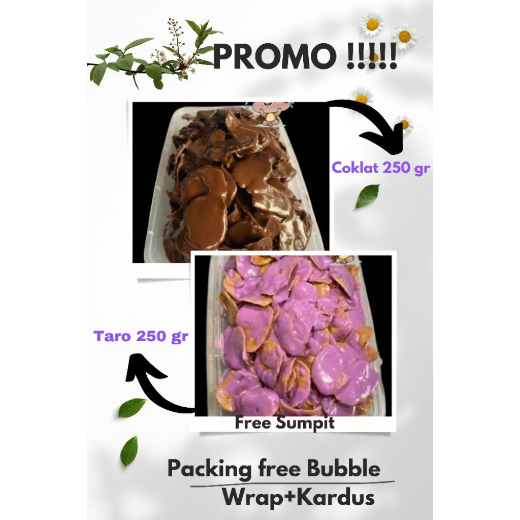 

Kripik Pisang Lumer 250gr/Kripik pisang lumer coklat/kripik pisang coklat/kripik pisang varian rasa