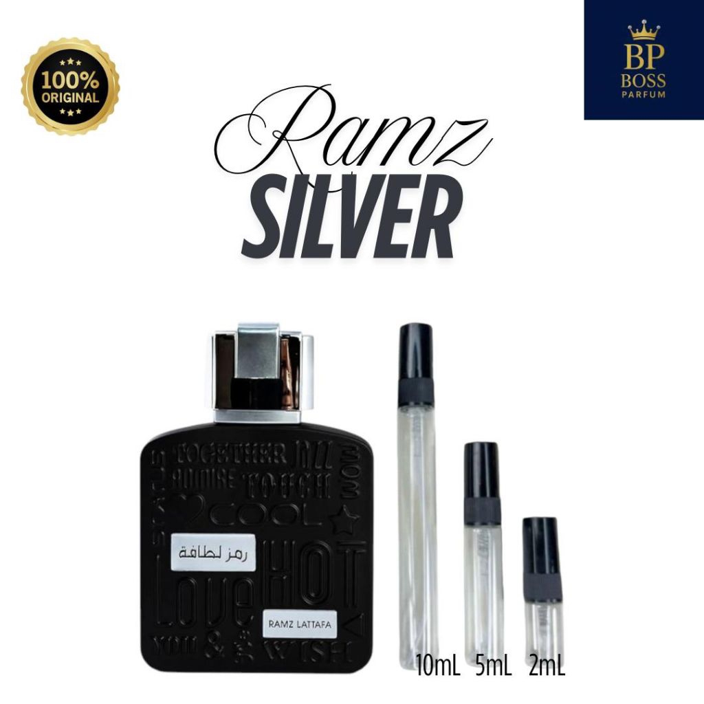 Lattafa Ramz Silver Storng for Unisex EDP