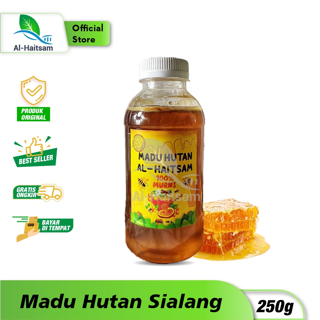 

Madu Hutan Sialang Riau Original 250 g | lebah hutan liar Apis Dorsarta