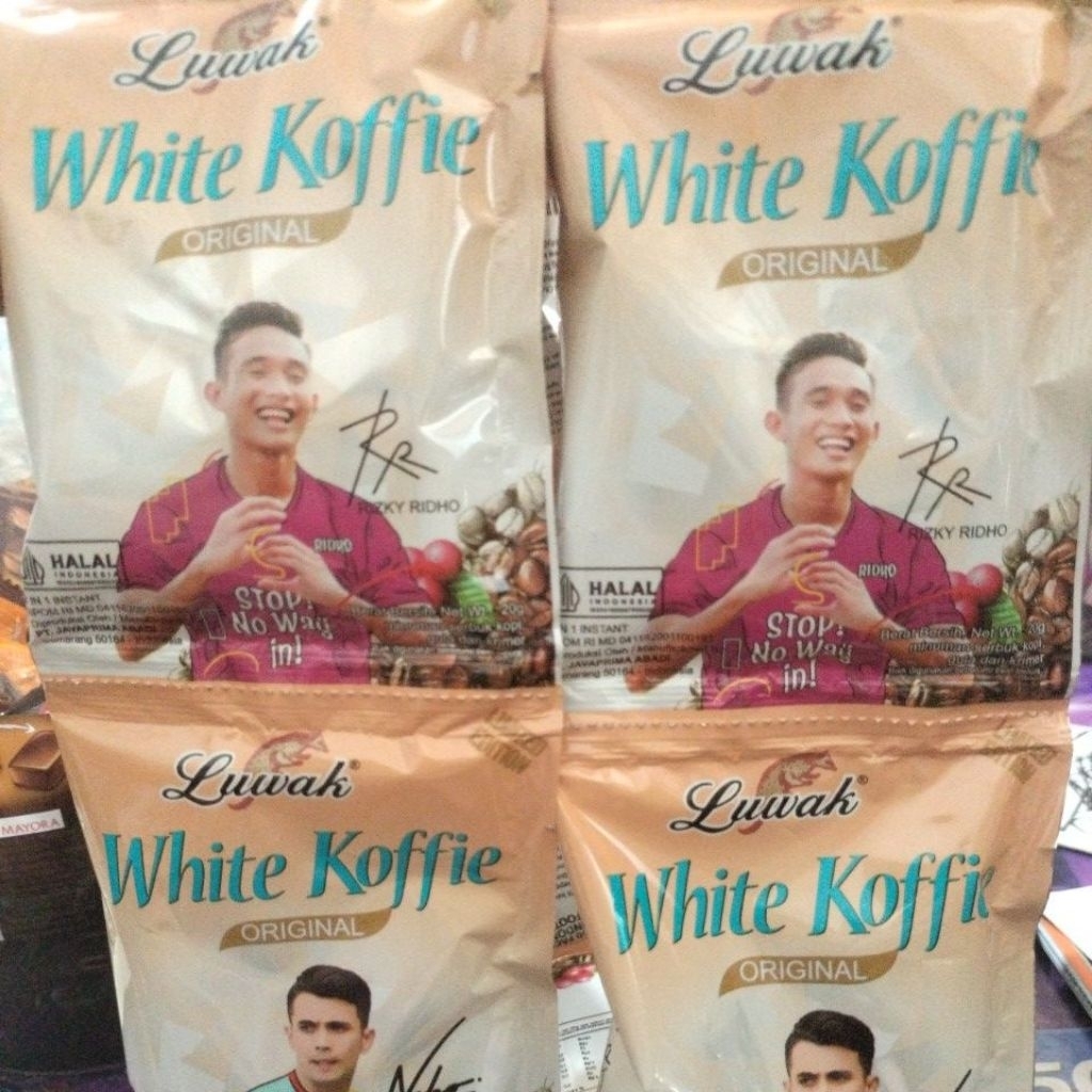 

Luwak White Koffie renceng isi 10 @20gr