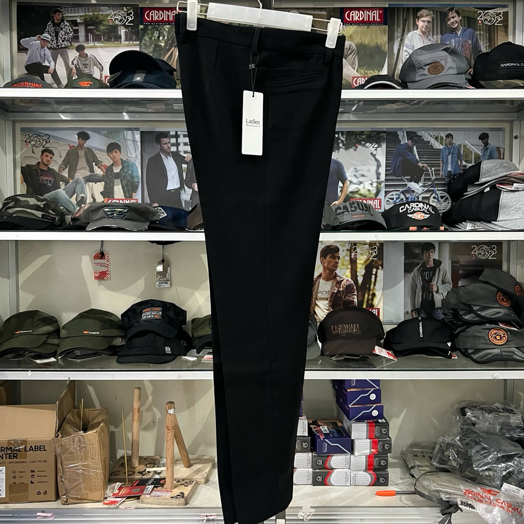 Celana Panjang Formal Perempuan Mustevan Slim Fit / Celana Bahan Kantor Kerja Wanita / Girl Original
