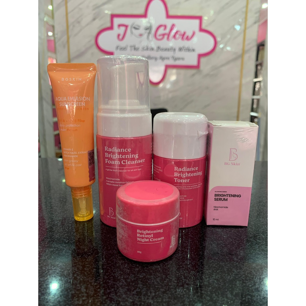 BGSKIN SKINCARE/BGSKIN/Skincare wajah bpom/bgskin acne/bgskin flek