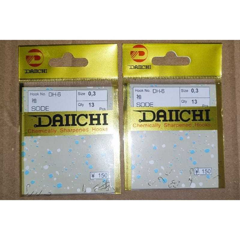 Mata Kail Pancing Daichi DH 6 SODE tanpa lubang