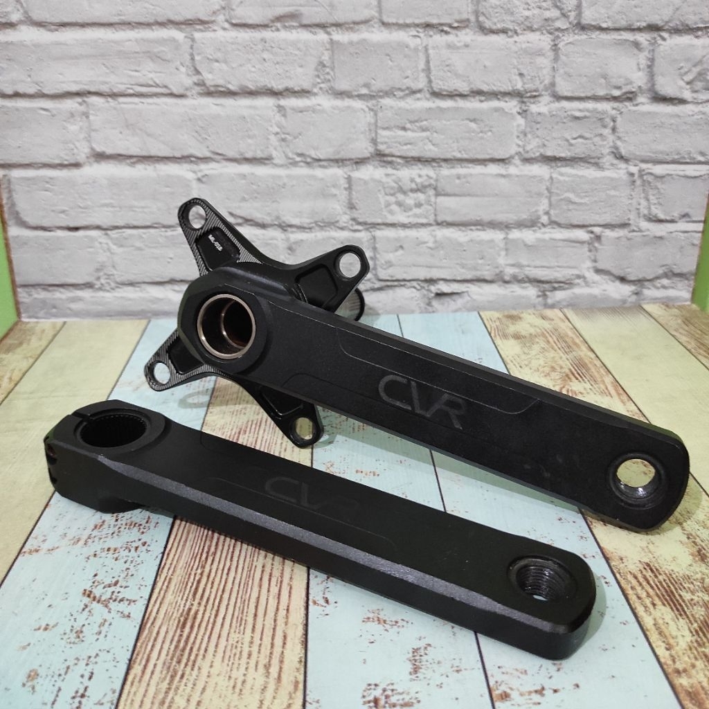 Crank CVR brand Taiwan panjang arm 165 BCD 104 HT2.