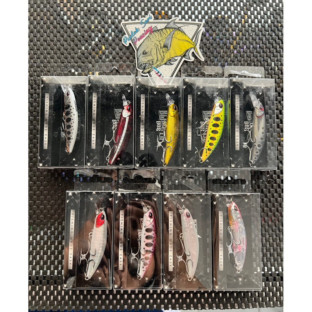 LURE MINNOW SAKANA BLACK TIP 60 S