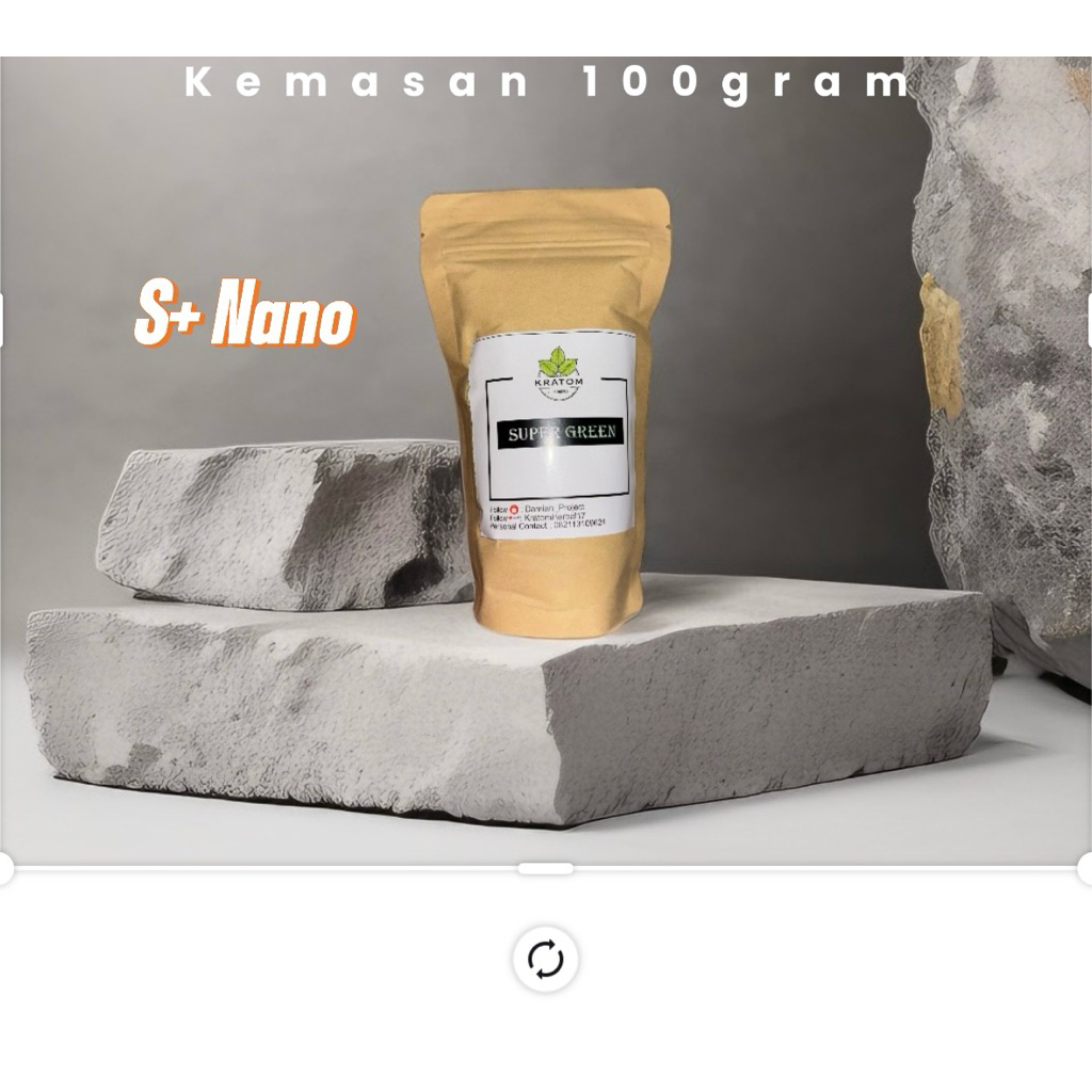 

Bubuk kemasan 100gram teh alami