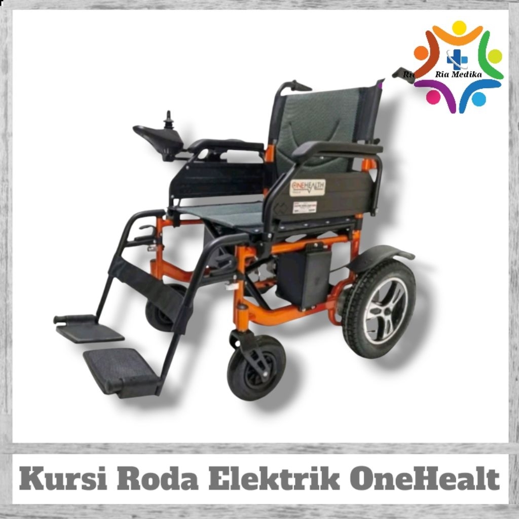 Kursi Roda Elektrik  Smart Wheel Electric Wheelchair OneHealt  Kursi Roda Electric