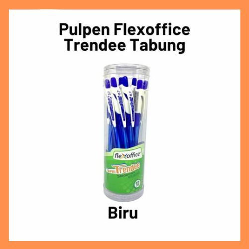 

Flexoffice Pena Super Trendee Smooth 0.7 BIRU/MERAH