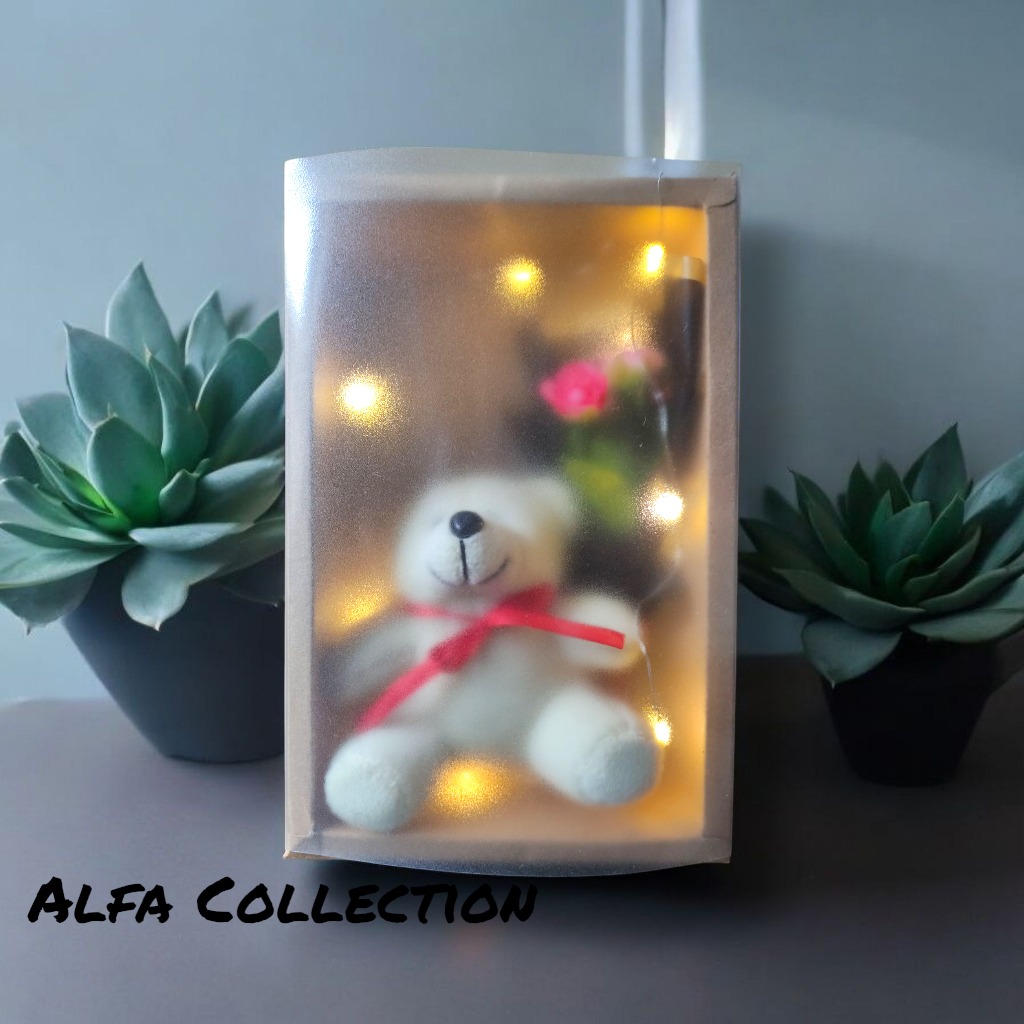 Buket kado hadiah box/boneka hadiah box/buket boneka valentine