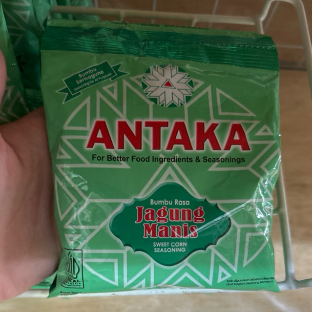 

Antaka Bumbu Bubuk Rasa Jagung Manis 100gr