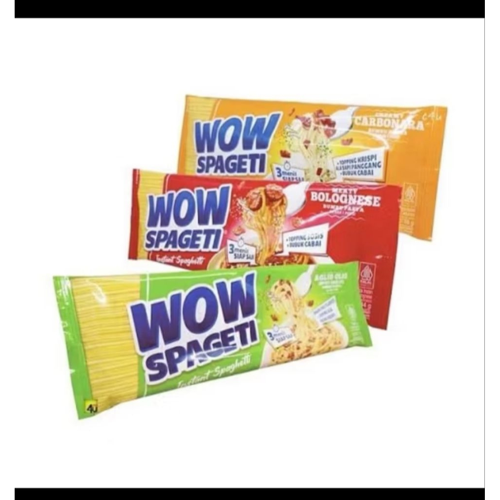 

PROMO!!WOW spageti instan termurah