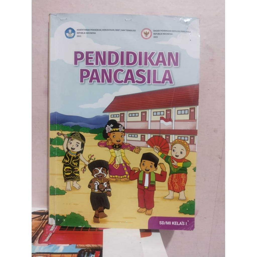 buku ppkn/pkn/pendidikan pancasila kelas 1/I sd mi bse