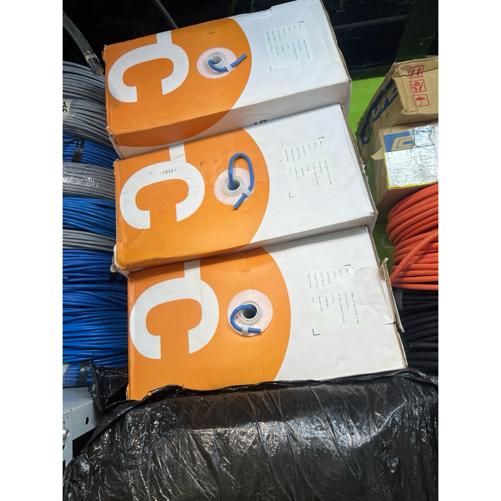 Kabel UTP LAN DTC Cat6 Biru 305m / DTC Cat6 UTP Blue