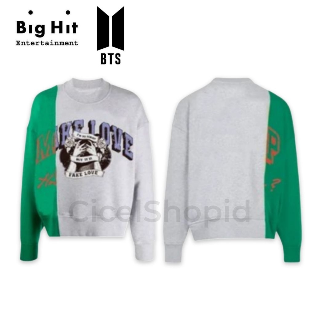 BTS Varsity Sweatshirt 10 I’m So Sorry Original Official Merchandise Big Hit Entertainment