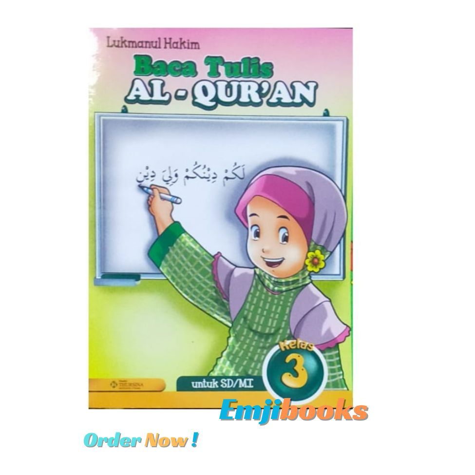 Buku Baca Tulis Al Quran BTQ Untuk Kelas 3 SD Penerbit Thursina